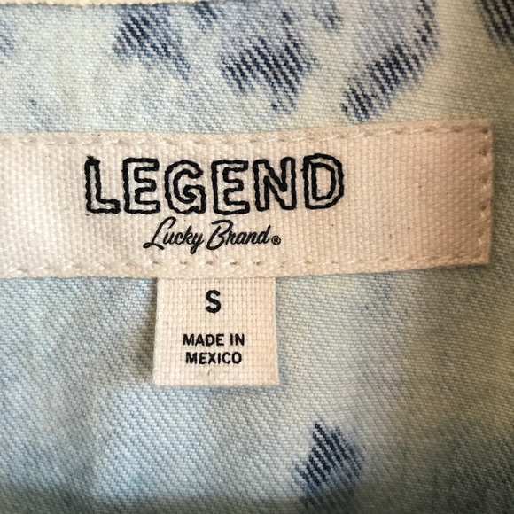 LUCKY BRAND Distressed Denim Jacket - Picture 6 of 8